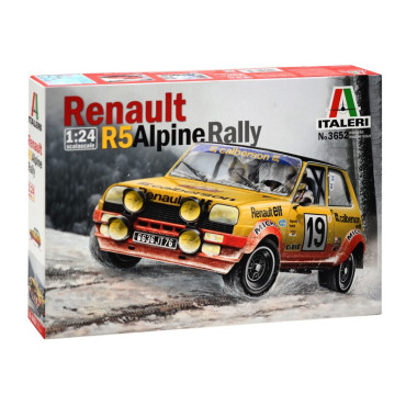 KIT PARA MONTAR ITALERI RENAULT R5 ALPINE RALLY 1/24 ITA 3652 3652S